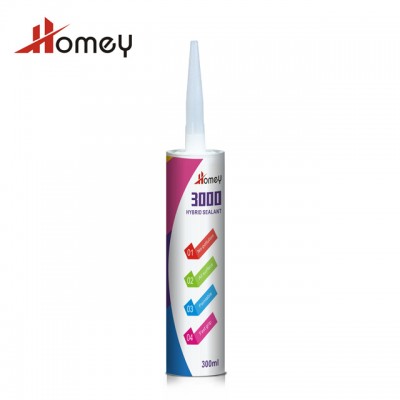 Homey 3000 excellent bonding all-purpose building and construction adhesive