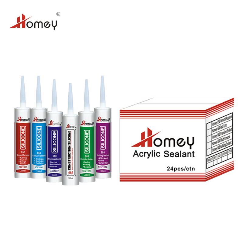 Wholesale Weatherproof Durability Structural Adhesive Bonding Properties Acetoxy Silicone Sealant